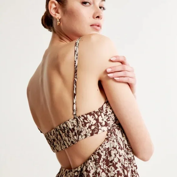ivory floral maxi dress The Livvy Floral Maxi Dress in Ivory Combo Large